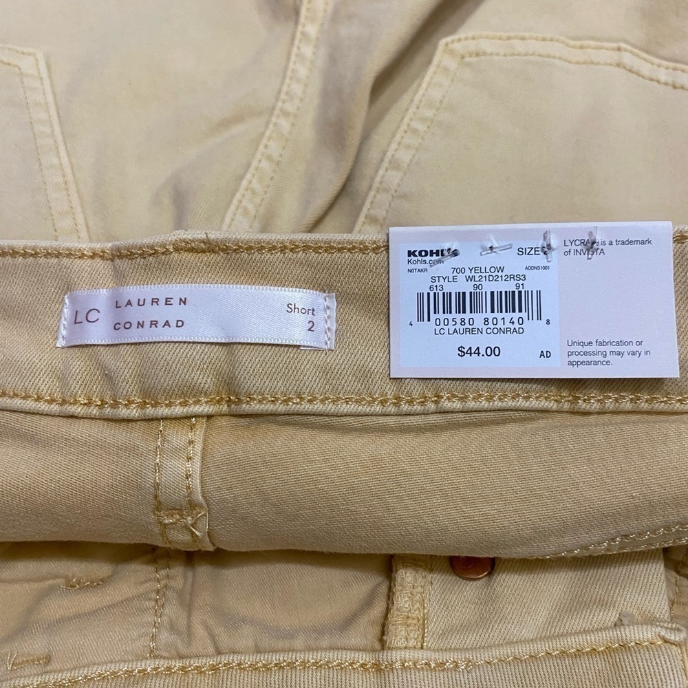 Brand Lauren Conrad High Rise Button Fly Cut-Off Short - Picture 5 of 8